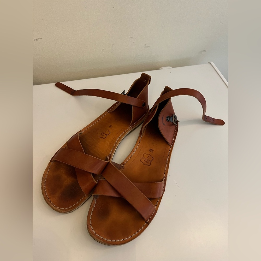 Crupon Real Italian Leather Sandals